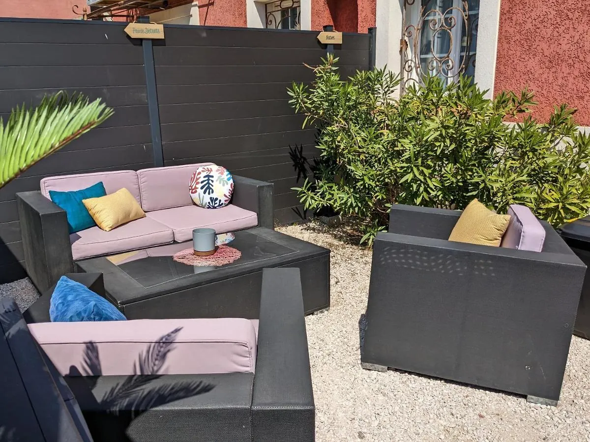 L'Instant Mer - Bord De Mer - Studio Avec Grand Jardin A La Capte Hyeres France