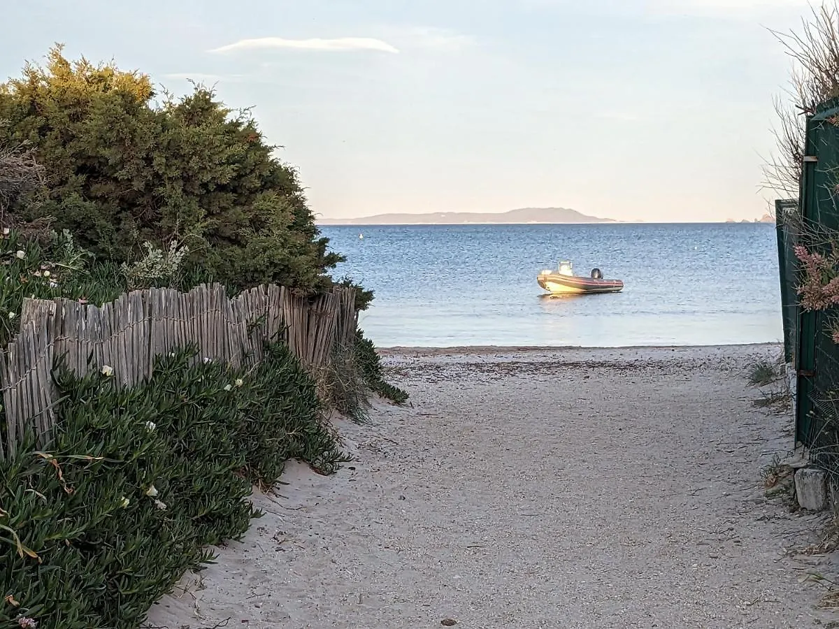 L'Instant Mer - Bord De Mer - Studio Avec Grand Jardin A La Capte Hyeres Apartment